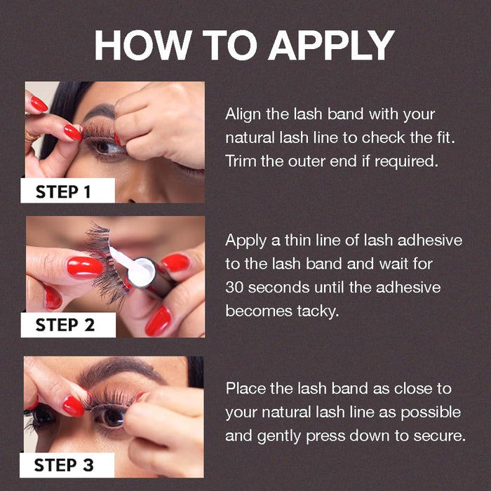 Ardell - Brush-On Striplash Adhesive - Clear (4 Pack)