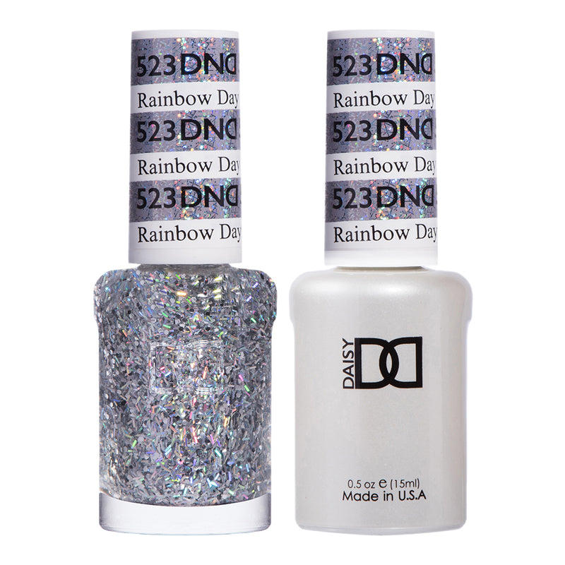 Gel y laca DND n.° 523 Rainbow Day – 14 ml (0,5 fl oz) UV/LED Soak Off
