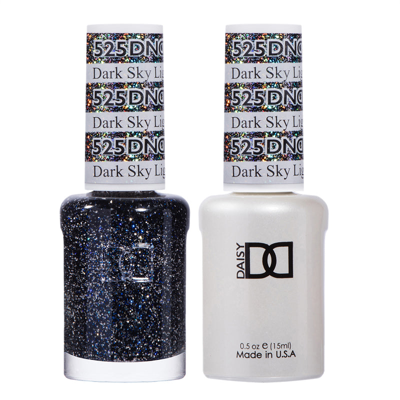 DND Gel & Lacquer #525 Dark Sky Light – 0.5 fl oz UV/LED Soak Off