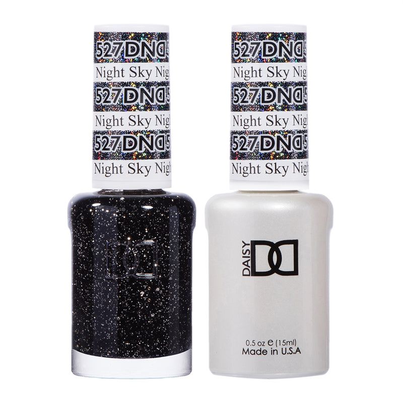 Gel y laca DND n.° 527 Cielo Nocturno – 14 ml (0,5 fl oz) UV/LED Removible