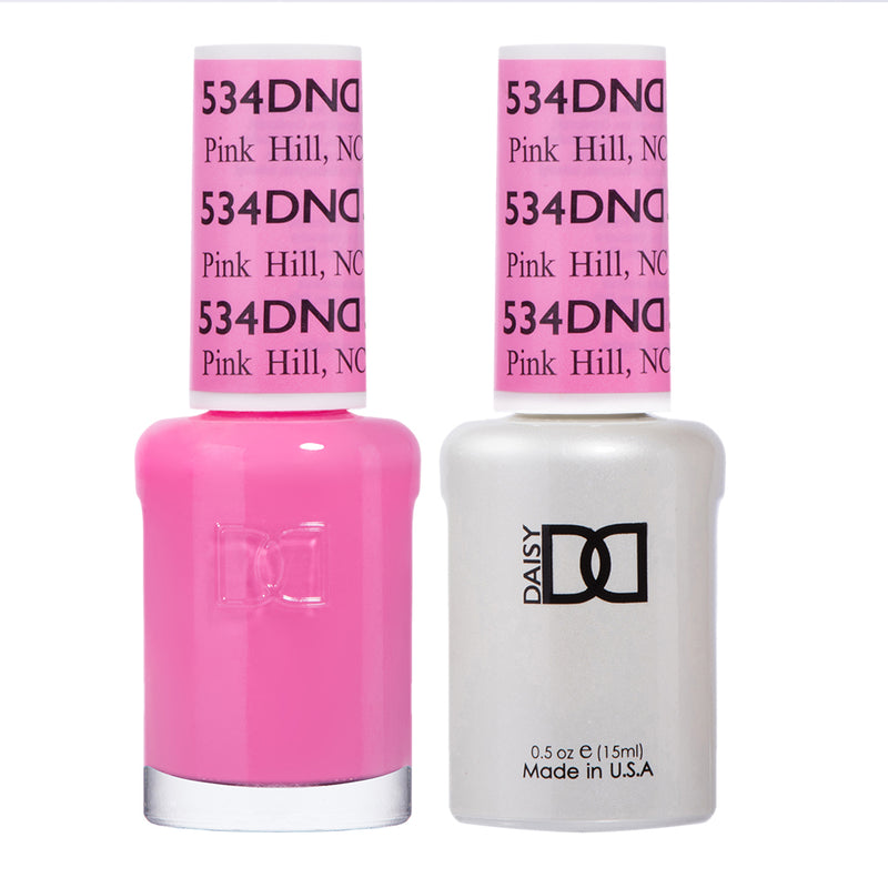 DND Gel & Lacquer #534 Pink Hill – 0.5 fl oz UV/LED Soak Off