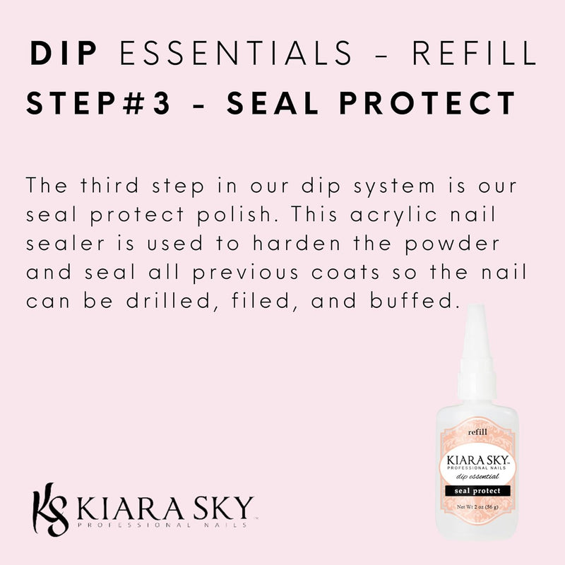 Kiara Sky Dip Powder - Seal Protect 2 oz