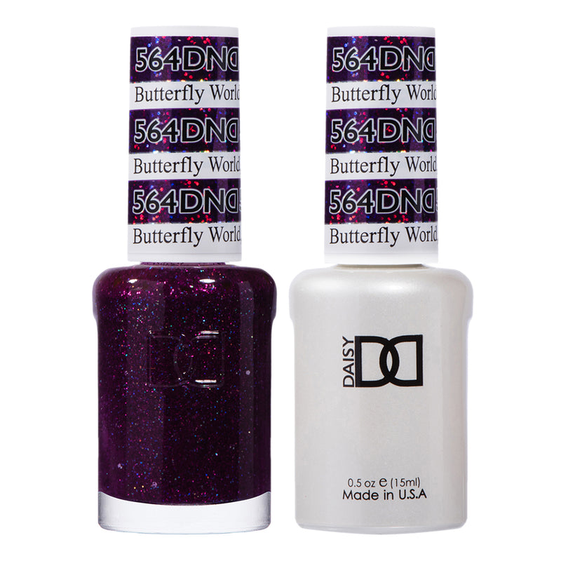 Gel y laca DND n.° 564 Butterfly World – 14 ml (0,5 fl oz) UV/LED Soak Off
