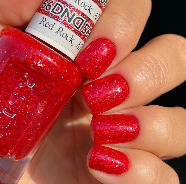 DND Gel & Lacquer #566 Red Rock – 0.5 fl oz UV/LED Soak Off