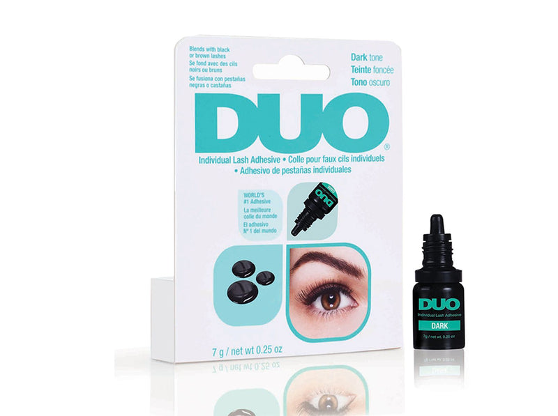 Adhesivo para pestañas individuales DUO, resistente al agua, color oscuro, 7 g, #56897 