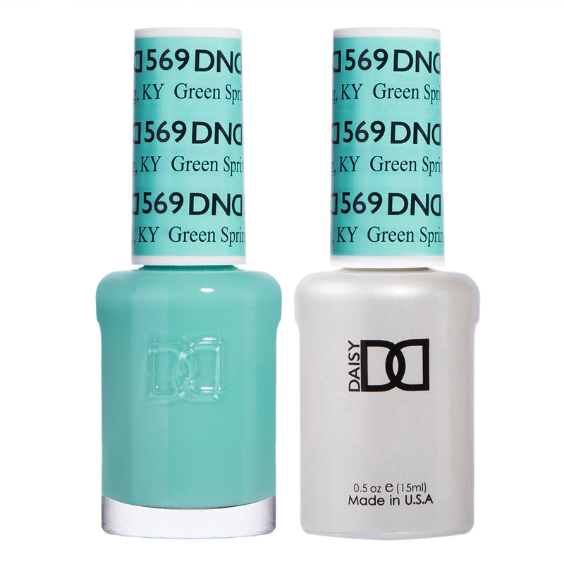 DND Gel & Lacquer #569 Green Spring – 0.5 fl oz UV/LED Soak Off
