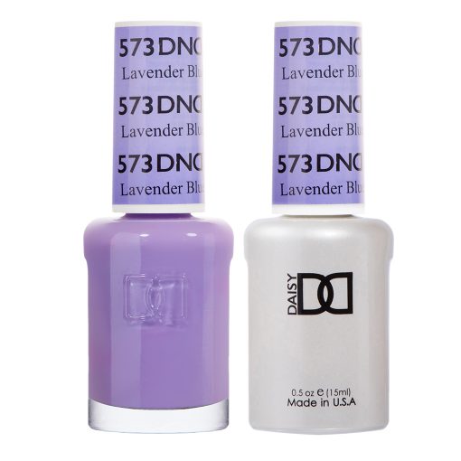 DND Gel & Lacquer #573 Lavender Blue – 0.5 fl oz UV/LED Soak Off