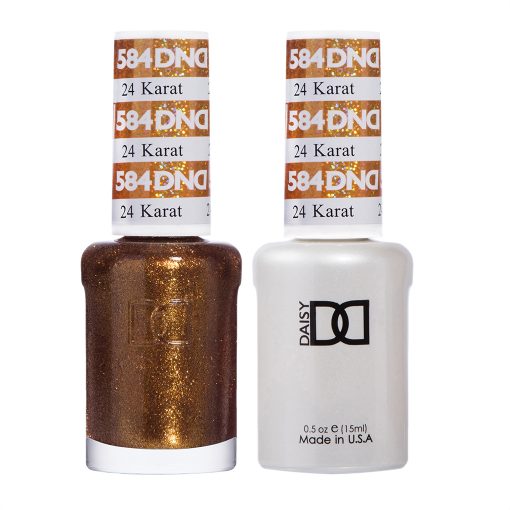 DND - Gel y Laca - #584 24 Quilates
