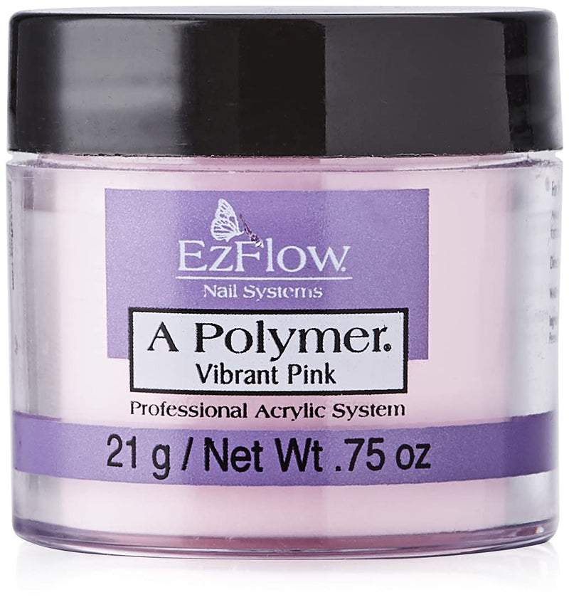 EzFlow Acrylic Powder - Vibrant Pink 0.75 oz