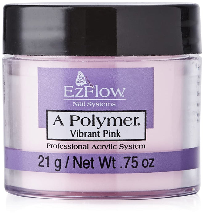 EzFlow Acrylic Powder - Vibrant Pink 0.75oz