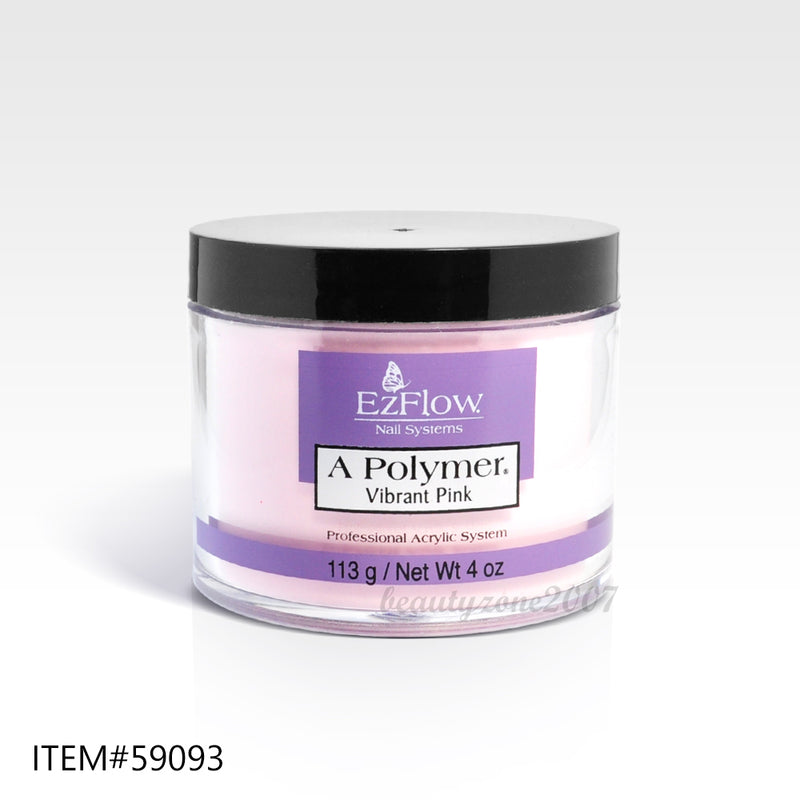 EzFlow Acrylic Powder - Vibrant Pink 4 oz