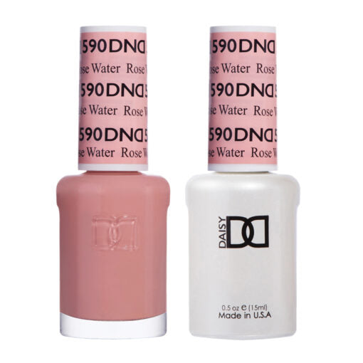DND Gel & Lacquer #590 Rose Water – 0.5 fl oz UV/LED Soak Off