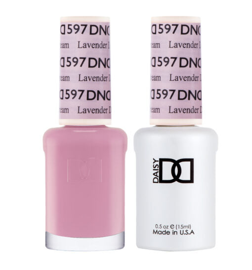 DND Gel & Lacquer #597 Lavender Dream – 0.5 fl oz UV/LED Soak Off