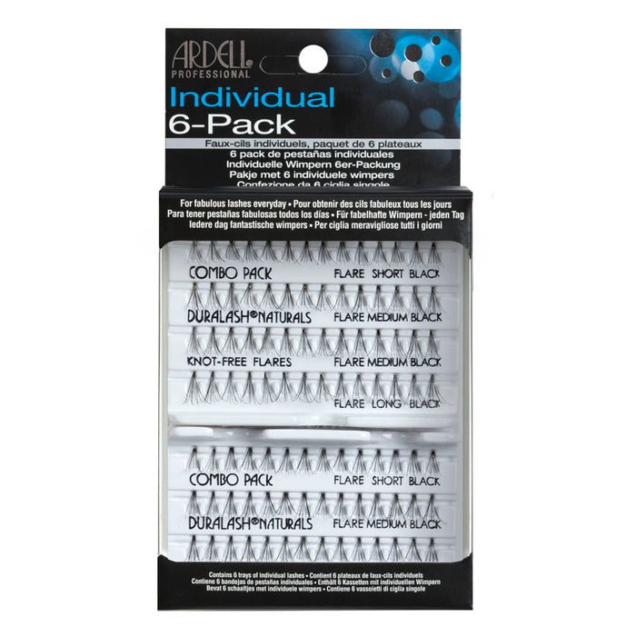 Ardell - 6 Pack Knot-Free Individuals Combo #60075 (2 Pack)
