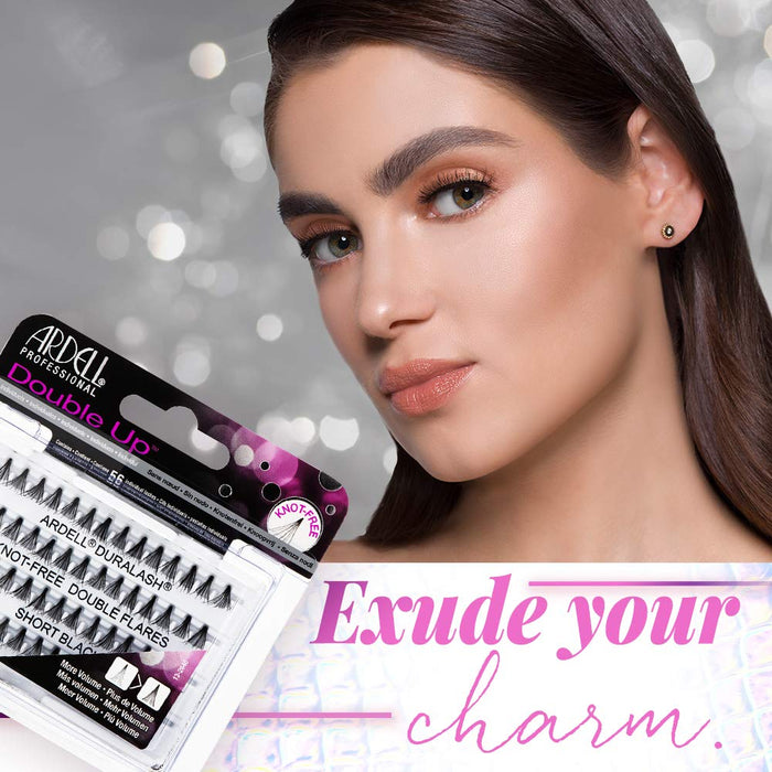 Ardell - Double Up Knot-Free - Short #61484 (4 Pack)