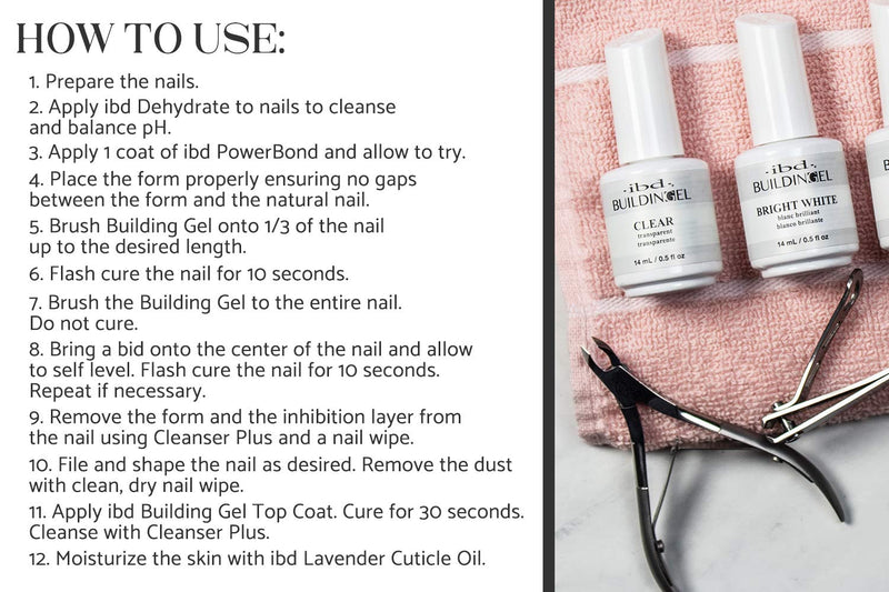 ibd - Building Gel - Clear 0.5 oz