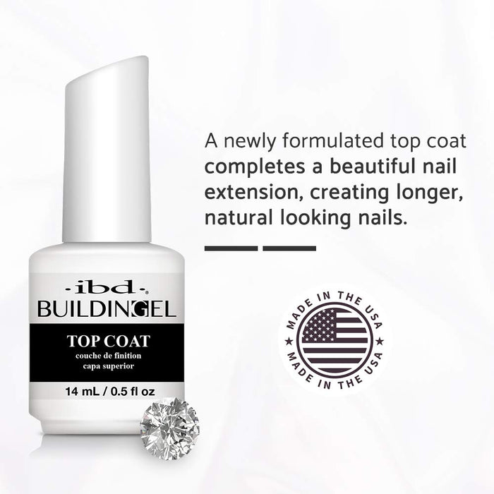 IBD - Building Gel - Top Coat 0.5 oz
