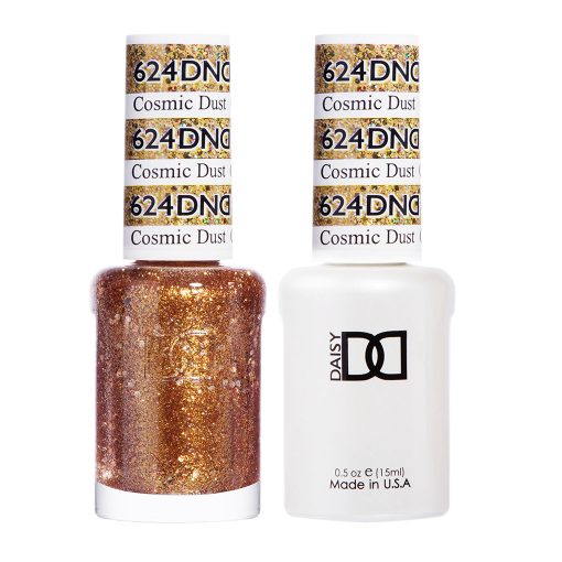 DND Gel & Lacquer #624 Cosmic Dust – 0.5 fl oz UV/LED Soak Off