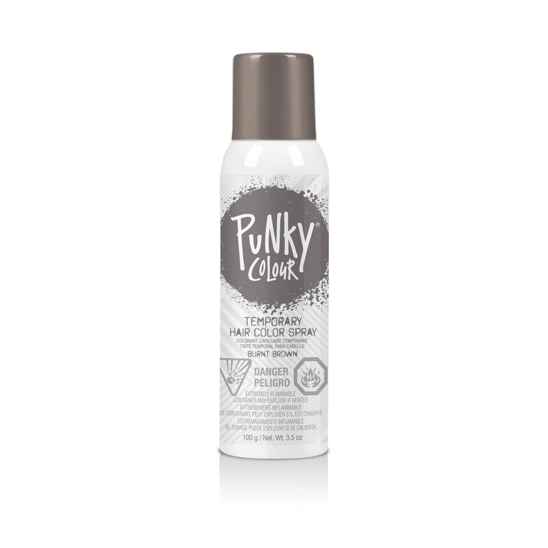 Punky Colour - Spray de color temporal para el cabello - Castaño quemado 100 ml