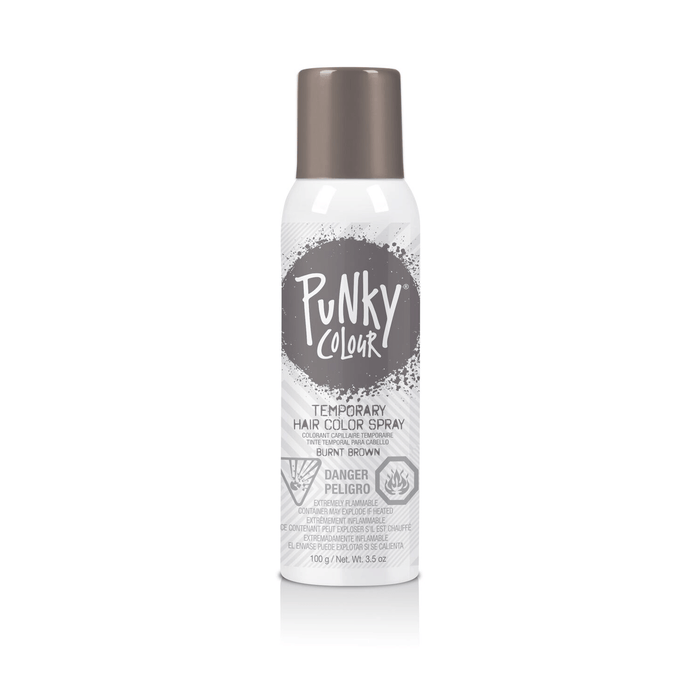 Punky Colour - Temporary Hair Color Spray - Burnt Brown 3.5oz