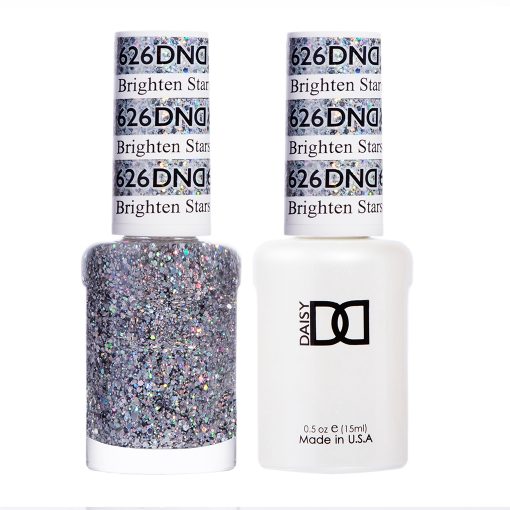 DND Gel & Lacquer #626 Brighten Stars – 0.5 fl oz UV/LED Soak Off
