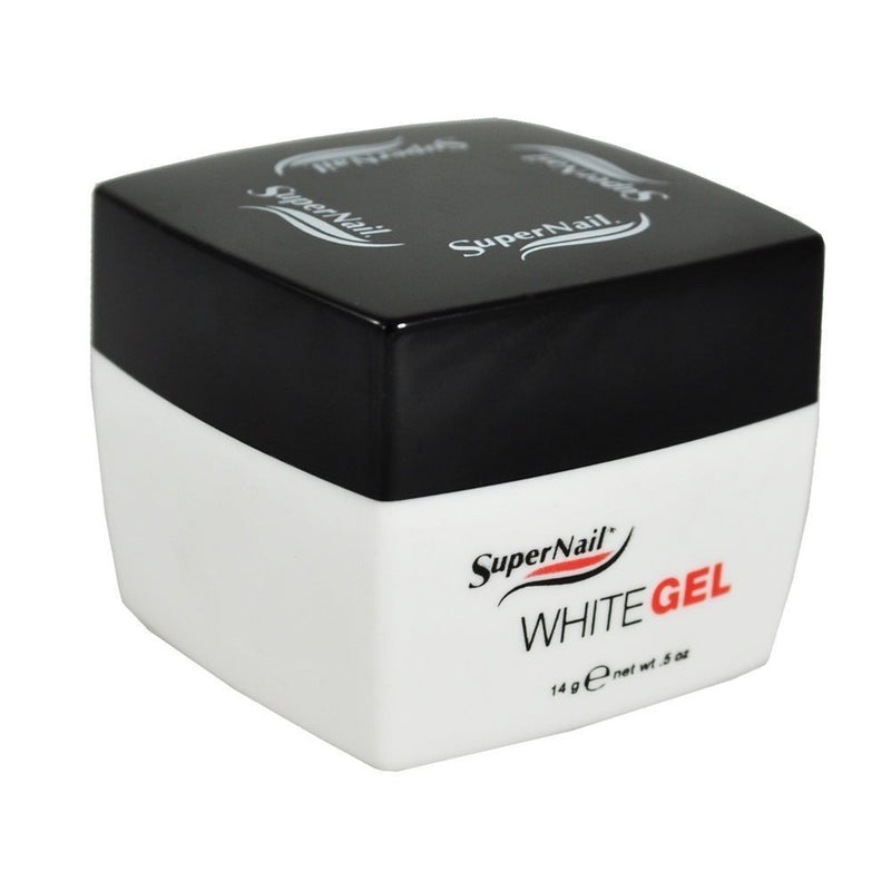 SuperNail - LED/UV Builder Gel White 0.5 fl oz #630510