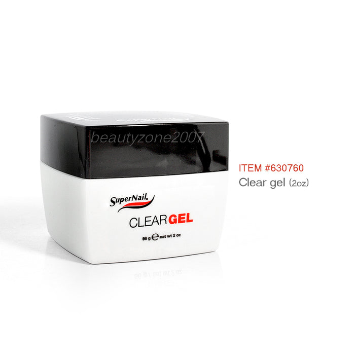 SuperNail - UV Builder Gel - Clear 2oz #63076