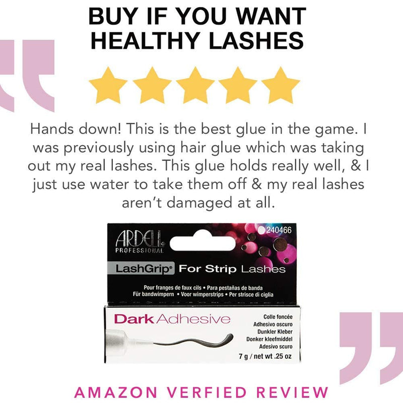 Ardell - Lashgrip Lash Adhesive for Strip Lashes - Dark #65057 (4 Pack)