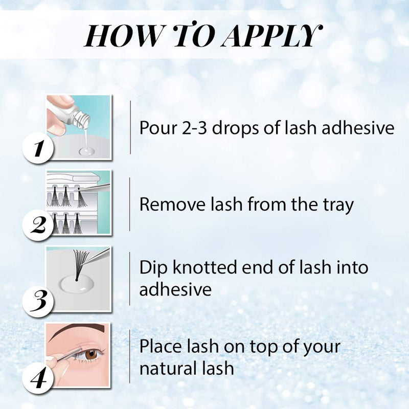 Ardell - Adhesivo para pestañas individuales LashTite - Transparente (Paquete de 2) #65058 