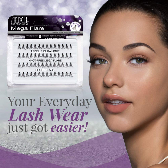 Ardell - Mega Individual Knot-Free - Short #65279 (4 Pack)