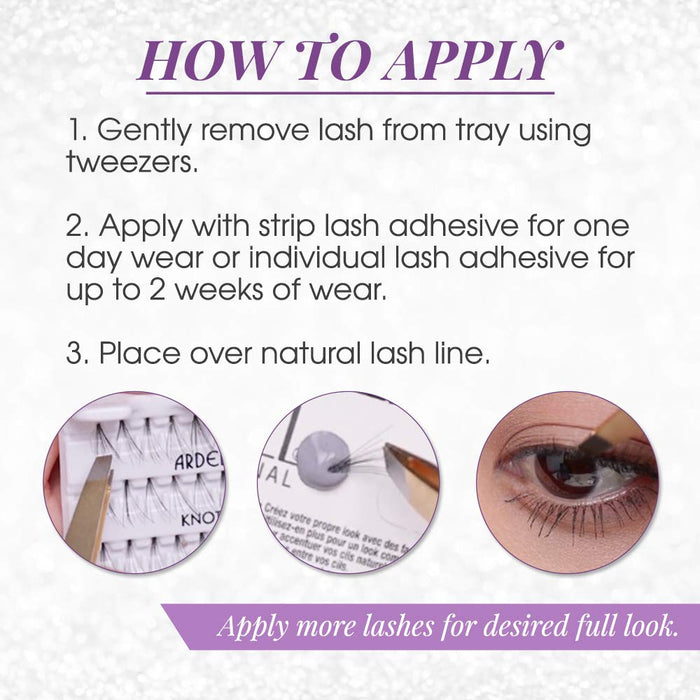 Ardell - Mega Individual Knot-Free - Short #65279 (4 Pack)