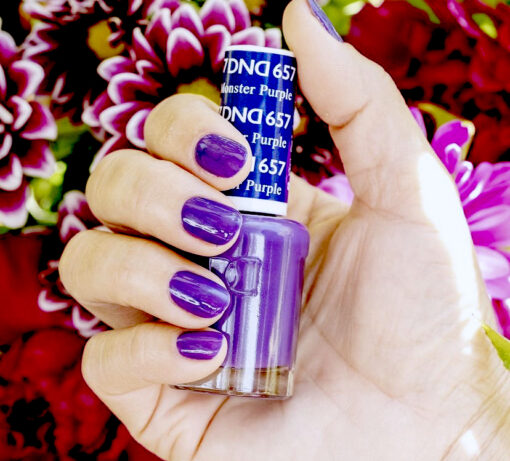 DND Gel & Lacquer #657 Monster Purple – 0.5 fl oz UV/LED Soak Off