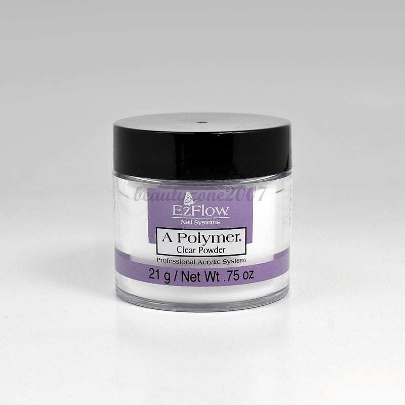 EzFlow Acrylic Powder - Clear 0.75 oz