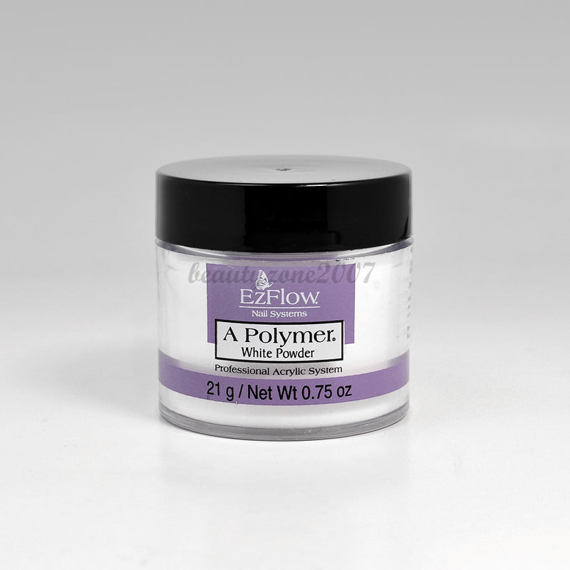 EzFlow Acrylic Powder - White 0.75 oz