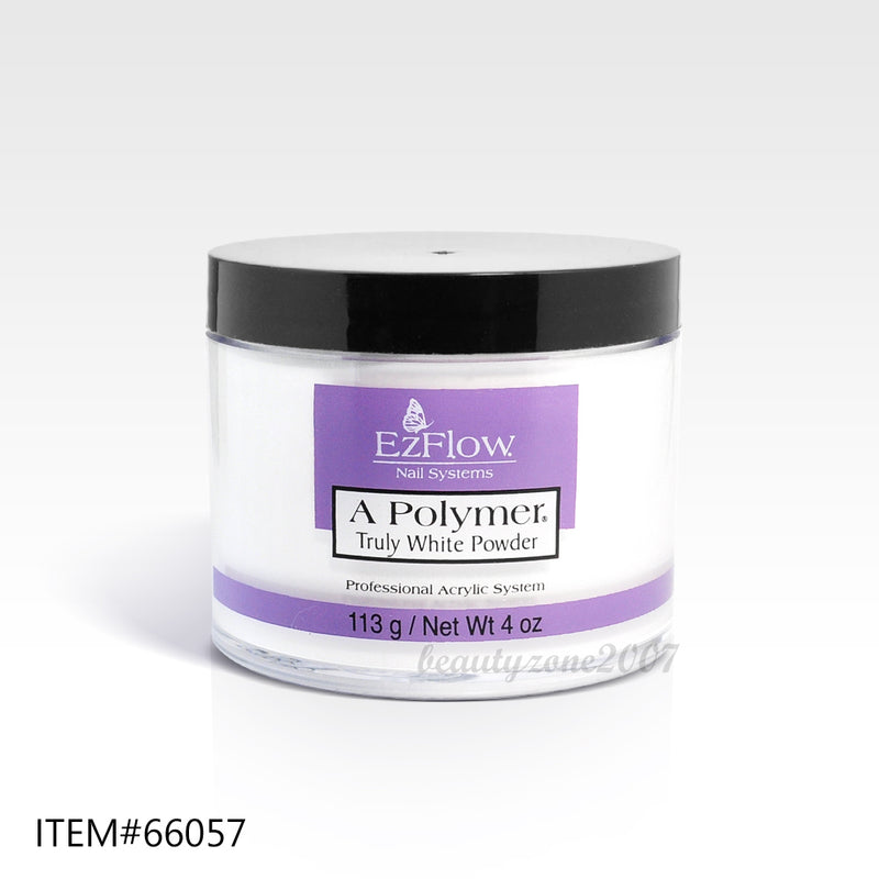 EzFlow Acrylic Powder - Truly White 4 oz