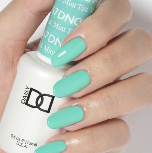 DND Gel & Lacquer #667 Mint Tint – 0.5 fl oz UV/LED Soak Off