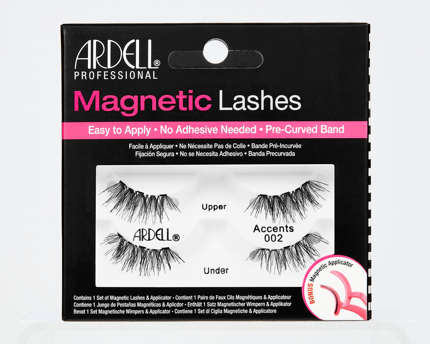 Ardell - Magnetic Strip Lashes - Accents 002 (2 pairs per pack) (2 Pack)