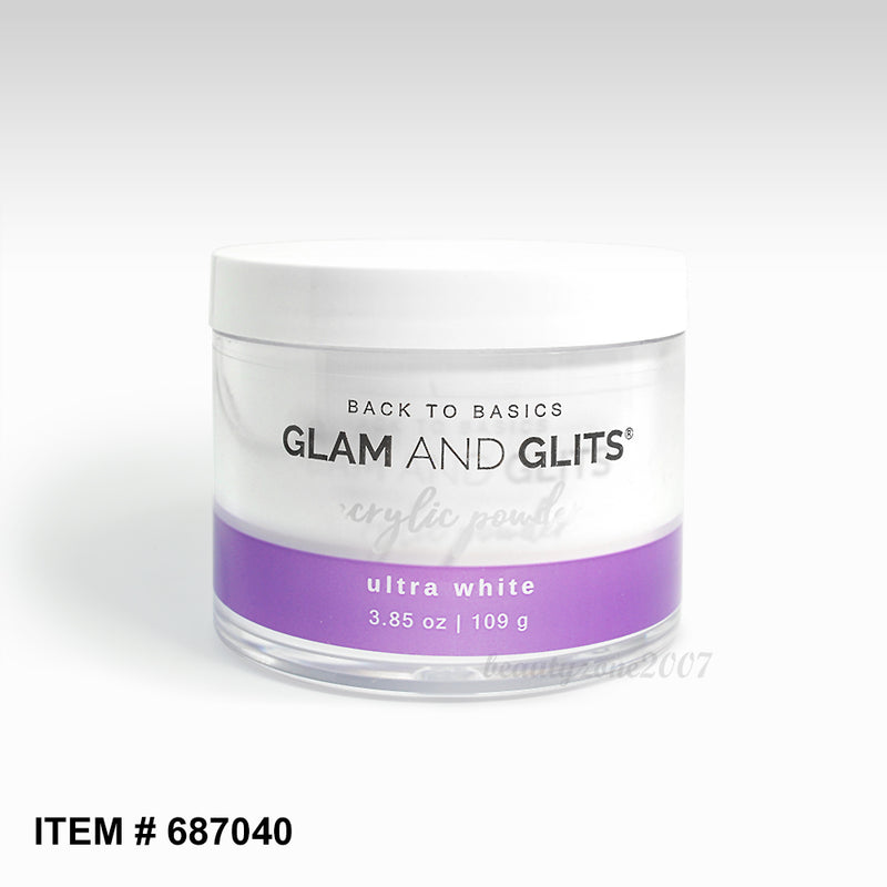 Glam & Glits - Acrylic Powder - Clear 3.85 oz