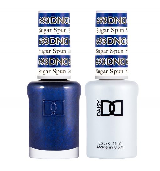 Gel y laca DND n.° 693 Sugar Spun – 14 ml (0,5 fl oz) UV/LED Soak Off