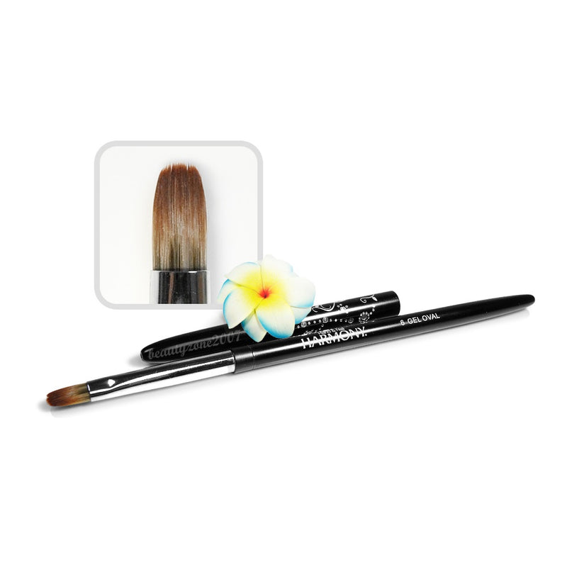 Gelish - Gel Brush Oval size 6 #01382