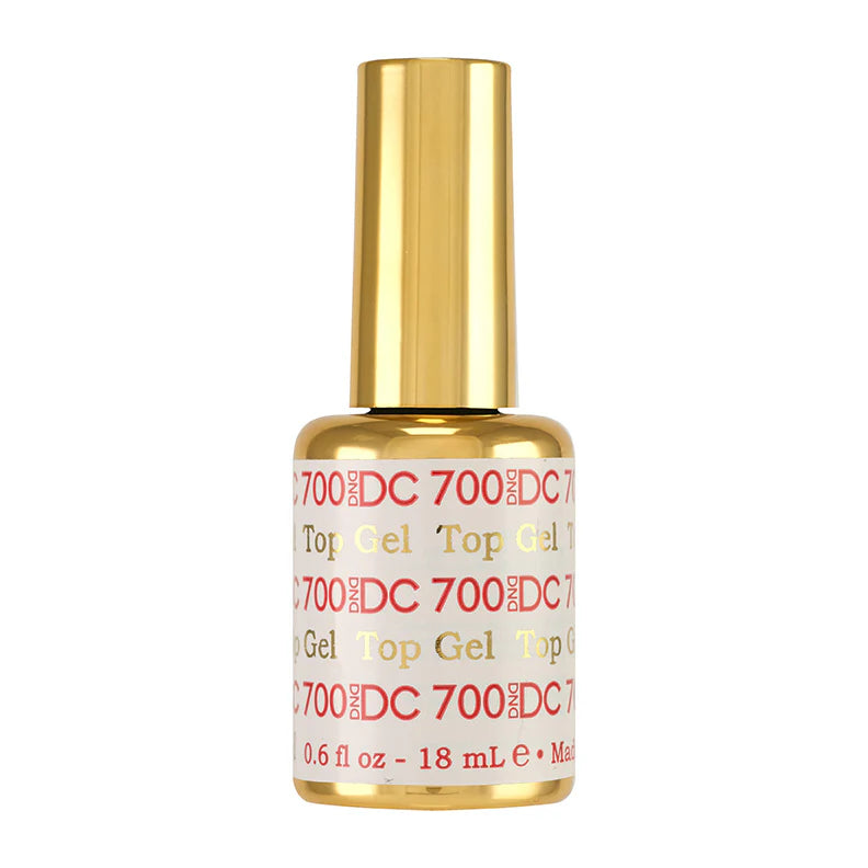 DND DC #700 Gel Top Coat (Requires Cleansing) 0.5 oz