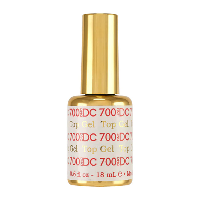DND - DC - #700 Gel Top Coat (Requires Cleansing) 0.5 oz