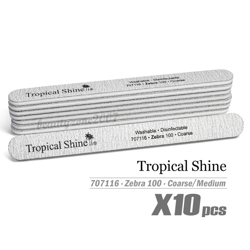 Tropical Shine - Zebra Nail File - 100/100 - #707116 (10 pcs)