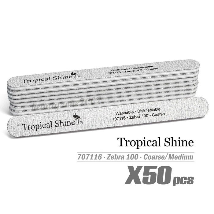 Tropical Shine - Zebra Nail File 100/100 #707116 (50 Pc)