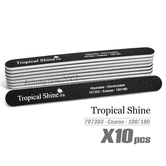 Tropical Shine - Nail File 100/180 #707303 (10 Pc)