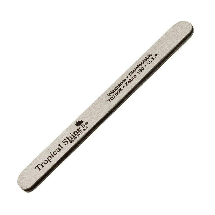 Tropical Shine - Zebra Nail File 180/180 #707506 (50 Pc)