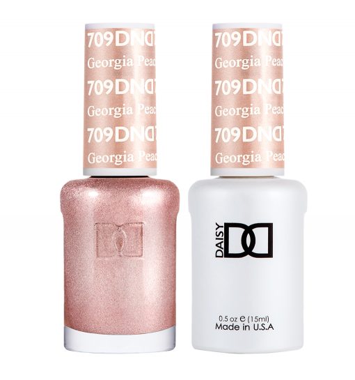 DND - Gel & Lacquer - #709 Georgia Peach