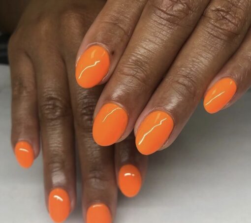 Gel y laca DND n.° 713 Sorbete de naranja – 14 ml (0,5 fl oz) UV/LED Soak Off