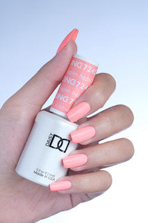 Gel y laca DND n.° 724 Jiggles – 14 ml (0,5 fl oz) UV/LED Soak Off