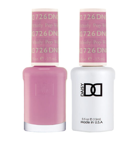 DND Gel & Lacquer #726 Whirly Pop – 0.5 fl oz UV/LED Soak Off
